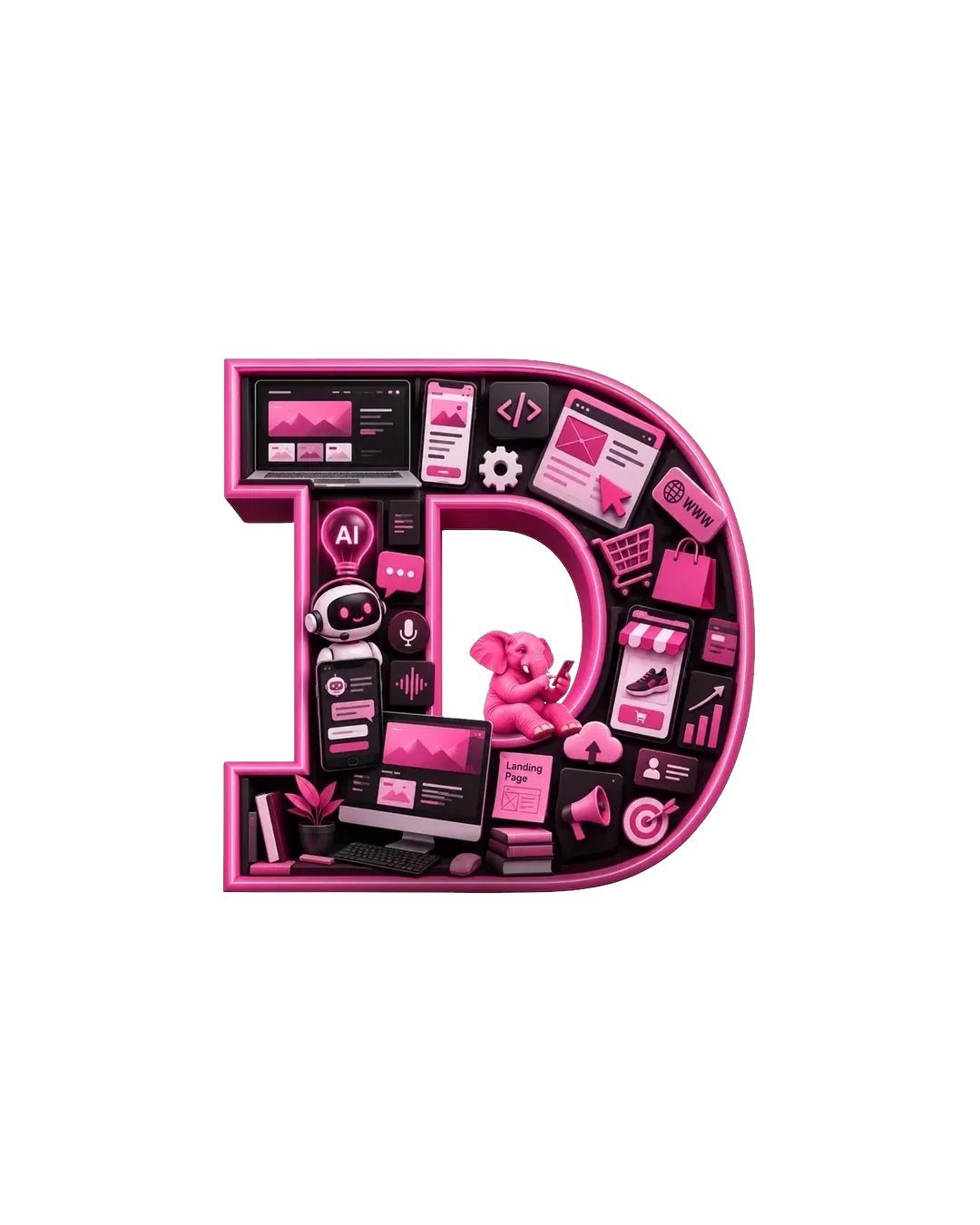 D